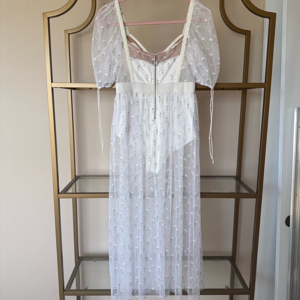 For Love & Lemons Frescia Maxi Dress Size S - Picture 10 of 15